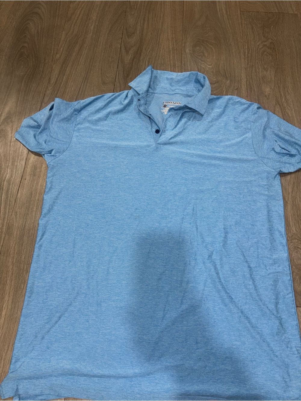 Light Blue Men’s Polo Shirt - Classic Short Sleeve